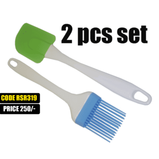 Silicone Spatulas And Brush