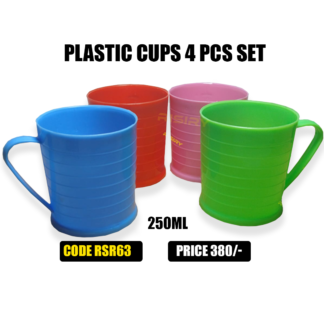 4 pcs cups set