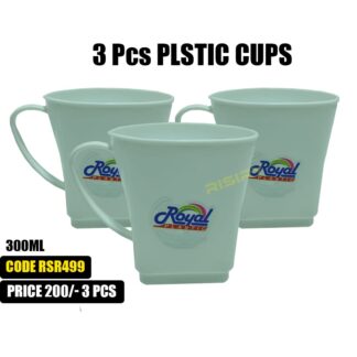 3 pcs plastic cup set