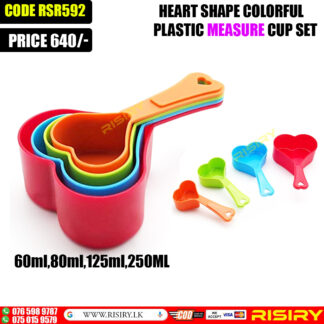 4Pcs Heart Shape Measuring cup set