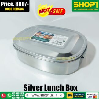 Silver lunch Box
