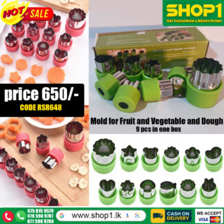 Mold for Fruit and Vegetable and Dough