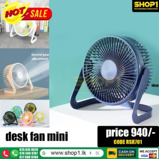 Desk mini fan