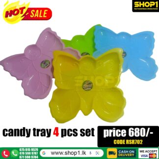 Candy tray 4 pcs set