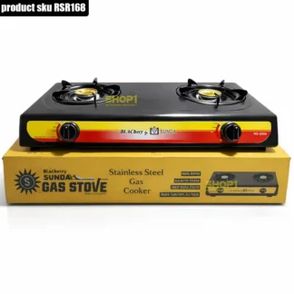 Two burner gas cooker