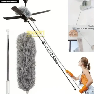 Microfiber Feather Duster Bendable & Extendable