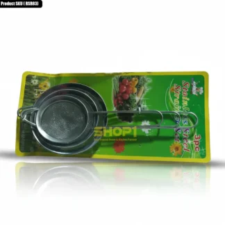 3 pcs Stainless Steel Strainer Set